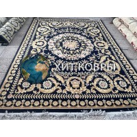 Китайский шерстяной ковер 0054025 Синий